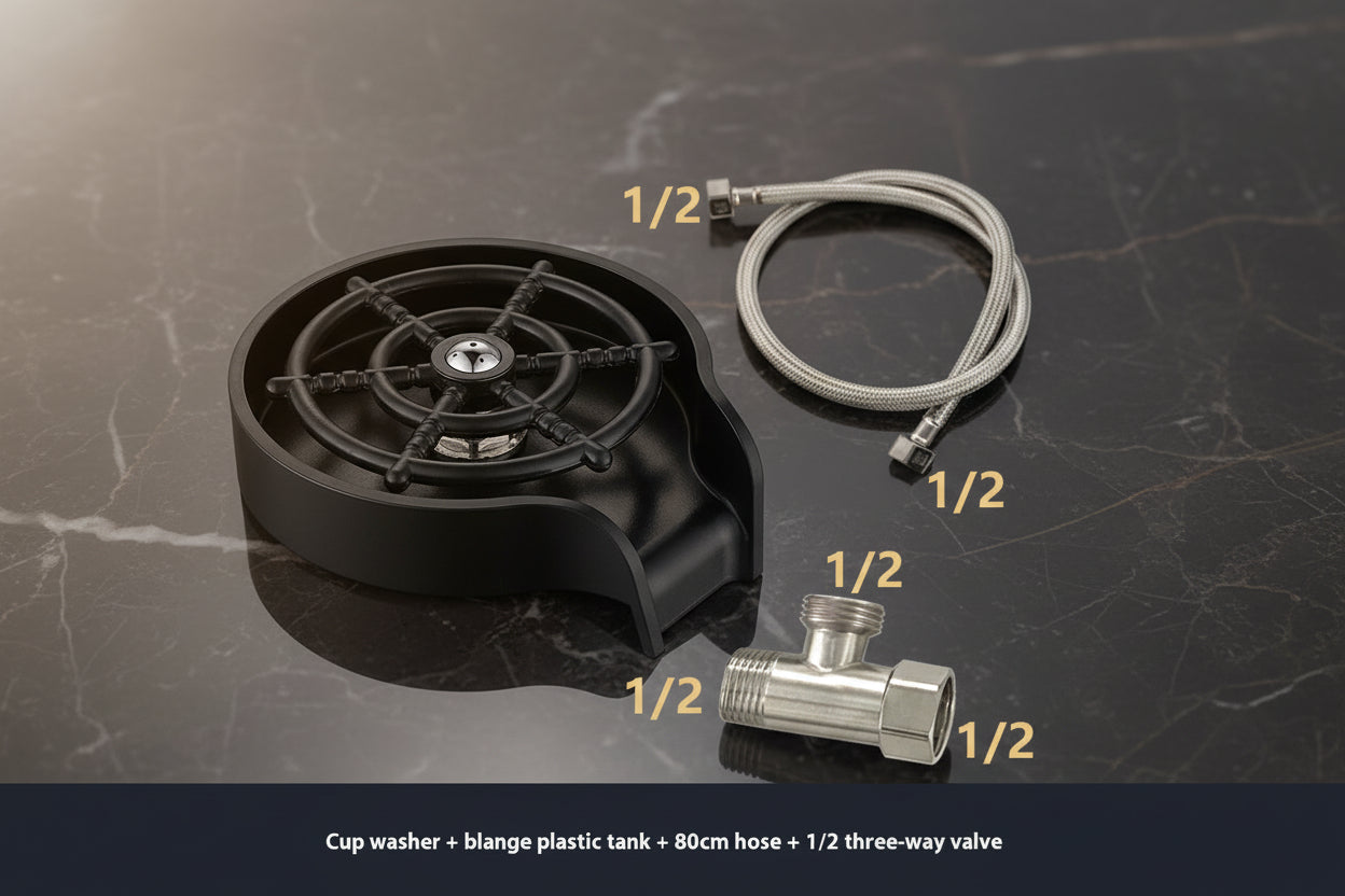 Rigora™ Pro-Flush High-Pressure Cup Washer