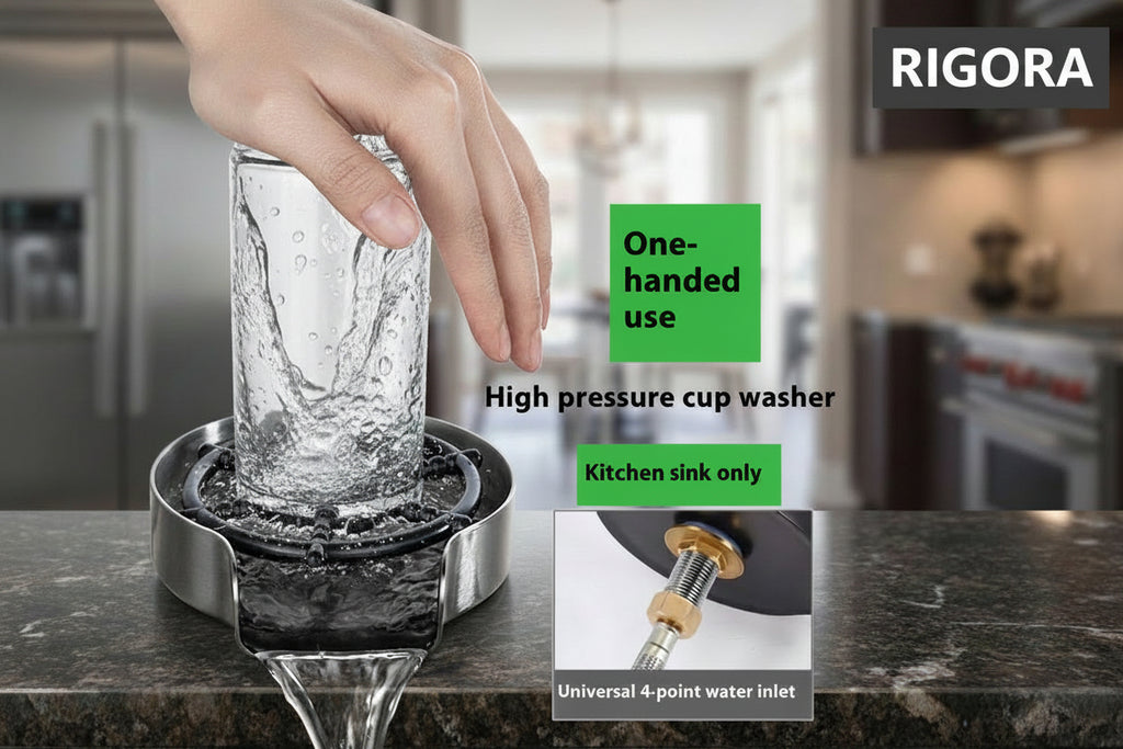 Rigora™ Pro-Flush High-Pressure Cup Washer