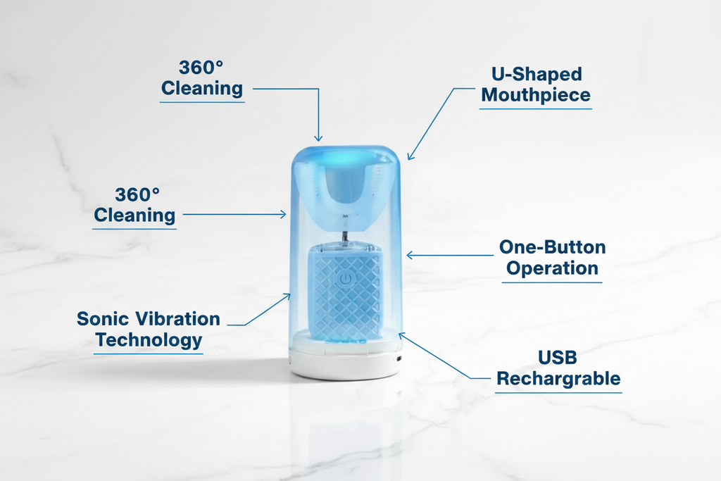 Rigora™ Smart 360° Ultrasonic Toothbrush